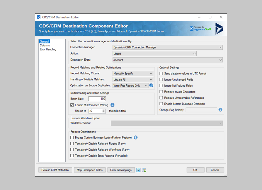 screenshot of SSIS Integration Toolkit